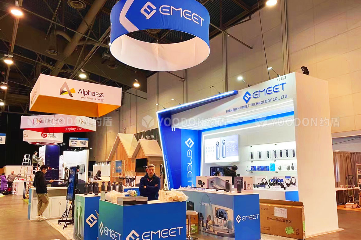 美國展臺(tái)搭建